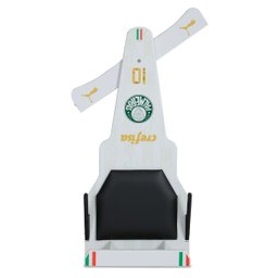 Carrinho de Rolimã F1 Premium Palmeiras Branco - 4
