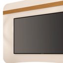 Ver imagem 3 de Painel Tv 80 Pol 200cm Arven e Rack Sala Yang Off White/cinamomo H01 - Mpozenato