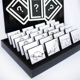 Tabuleiro Jogo Da Memória Com Caixa Para Acomodar As Peças 29X20Cm - 1