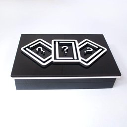 Tabuleiro Jogo Da Memória Com Caixa Para Acomodar As Peças 29X20Cm - 4