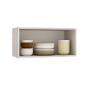 Ver imagem 2 de Armário Aéreo Pequeno para Cozinha 70 X 33 Cm New 2 Portas Mdp Legno Nogueira - Clicklar