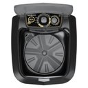 Ver imagem 2 de Tanquinho de Lavar Roupa 20,5kg Newmaq Semiautomática com 9 Programas de Lavagem Preto 220v