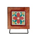 Ver imagem 1 de Porta Toalha de Rosto para Banheiro Rustico Artesanal com Ladrilho I3