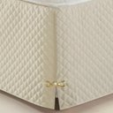 Ver imagem 6 de Saia Box Casal King Matelassado Serve para Cama Baú:Creme