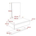 Ver imagem 5 de Bancada para Banheiro 80cm com Cuba Q39 Prateleira e Espelheira 806W Metrópole