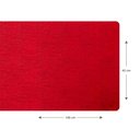 Ver imagem 5 de 1 Caminho Trilho Mesa Impermeável PVC Juta Vermelho 42x140