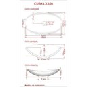 Ver imagem 6 de Bancada para Banheiro 80cm com Cuba Canoa L45 Prateleira e Espelheira 806W Metrópole Preto/Ônix