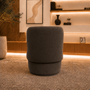 Ver imagem 3 de Poltrona Decorativa Bia Orgânica Suede Recepção Sala Estar Quarto
