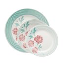 Ver imagem 1 de Kit Jogo Pratos Jantar para 6 Pessoas 18pçs Oxford Bloom