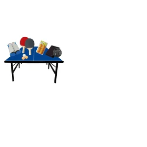 Mesa de Ping Pong Oficial Mdp 15mm Klopf 1001 + Kit Ping Pong + Rede Retrátil + Capa + 6 Bolinhas La
