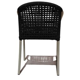 Cadeira Corda Náutica Área Externa e Interna Base Alumino:preto - 3