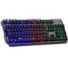 Teclado com Base Metalica LED Rainbow Multilaser GK300 - 2