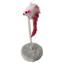 Ver imagem 7 de Arranhador Pet Gato Ratinho Guizo Mola Pelucia Macio Brinquedo Interativo Felino Animal de Estimaçao