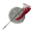 Ver imagem 6 de Arranhador Pet Gato Ratinho Guizo Mola Pelucia Macio Brinquedo Interativo Felino Animal de Estimaçao