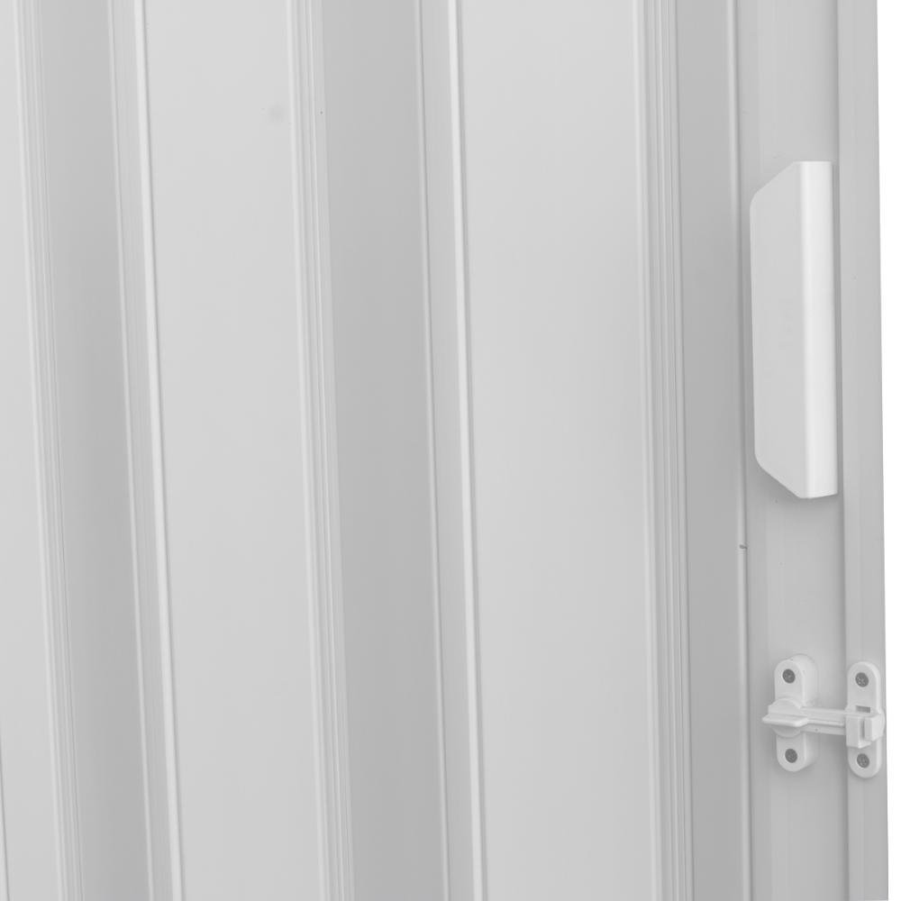 Porta Sanfonada de PVC 94x210cm Zapinplast - Branco Gelo - 6