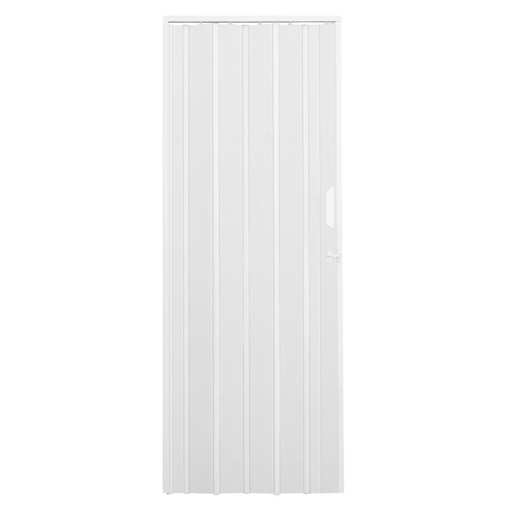 Porta Sanfonada de PVC 94x210cm Zapinplast - Branco Gelo - 2