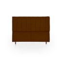 Ver imagem 1 de Cabeceira Estofada Moderna e Elegante para Cama de Casal 140 Eros Suede