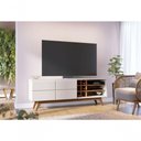 Ver imagem 2 de Rack para Tv Ate 70 Polegadas Isabel Off-white Matte Freijo