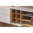Ver imagem 3 de Rack para Tv Ate 70 Polegadas Isabel Off-white Matte Freijo