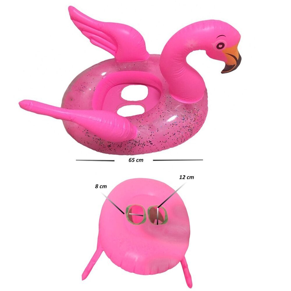 Bóia Flamingo Inflável 65cm para Piscina Verão - 3