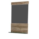 Ver imagem 4 de Gabinete para Banheiro com Cuba Quadrada Q32 e Espelheira Legno 631W Branco/Carvalho