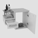 Ver imagem 7 de Gabinete para Banheiro 1 Porta 1 Gaveta 1 Cuba Folha Lux e Espelheira Legno 630W Espresso Móveis Branco