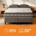 Ver imagem 5 de Colchão King Molas Ensacadas Zidi Miami 193x203x22cm