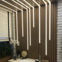 Ver imagem 4 de Cantoneira Junção Emenda L Perfil Led Embutir e Sobrepor