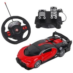 Carrinho Controle Remoto Racing Control Raptor Vermelho - 1