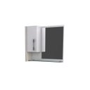 Ver imagem 6 de Gabinete para Banheiro com Cuba Quadrada Q32 e Espelheira com Porta Legno 630W Branco