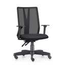 Ver imagem 1 de Cadeira Ergonômica Frisokar Addit Presidente sem Apoio de Cabeça, Base Metálica Rodinha em Nylon e P