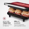 Press Grill Master Press Mondial Vermelho Inox 1000w 110v Pg-01-rc - 2