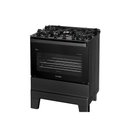 Ver imagem 3 de Fogão Esmaltec 5 Bocas Ideal Master Glass Mesa de Vidro Forno 84 Litros Preto T5vfp Bivolt