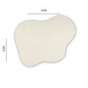 Ver imagem 3 de Tapete Quarto Sala Antiderrapante Orgânico 200x250cm Frisson Plus São João