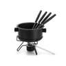 Aparelho de Fondue Pop Antiaderente 7 Peças com Queimador Forma Preto - 1