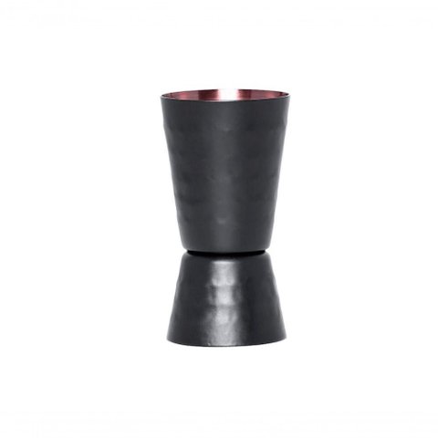 Dosador Duplo Inox Bronze e Black 50-25ml Mimo Style An2211x