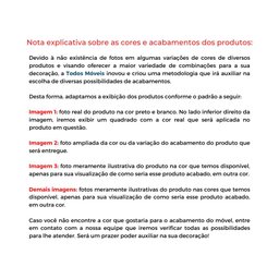 Aparador Siena Universum 150 cm Off White Acetinado - 4