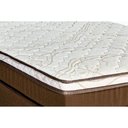 Ver imagem 4 de Cama Box Casal: Colchão Molas Ensacadas Luckspuma MasterPocket Caribe + Base CRC Suede Brown(