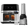 Kit Fritadeira Diamondtech 7,5l e Blender Power Inox 2 Jarras Oster - 220v - 1