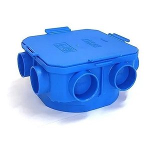 Caixa Passagem Pvc Polar P/laje Concreto G2 - Kit C/10 Un
