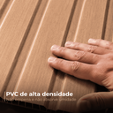 Ver imagem 2 de Kit 2 Placas Painel Ripado Slim 20x3m Decorativo
