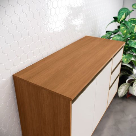 Tampo para Balcão Pia 120cm Venaly Henn