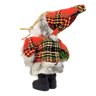 Papai Noel Decorativo Casaco Xadrez 15cm - Magizi - 4