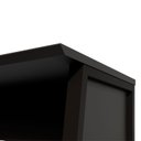 Ver imagem 7 de Mesa Escrivaninha Escritório com 150cm Industrial Tampo Chanfrado e Pés Metálicos F5 Office Preto