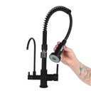 Ver imagem 4 de Torneira Gourmet Monocomando com Entrada para Filtro Preta - Tor-006 - Stillus Home