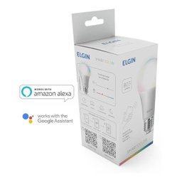 Lampada Inteligente Led Bulbo 10w Bivolt Smart Color - Elgin - 2