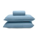Ver imagem 3 de Jogo De Cama Solteiro 2 pçs Malha Liso Buettner basic 63021000 Água