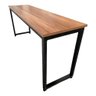 Banco Cadeira Mdf e Ferro Estilo Industrial Qualidade 120 Cm - 1