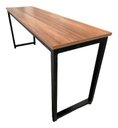 Ver imagem 1 de Banco Cadeira Mdf e Ferro Estilo Industrial Qualidade 120 Cm