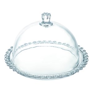 Queijeira de Cristal Daisy 19,5cm X 13cm - Wolff